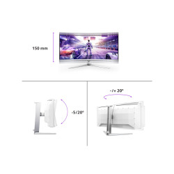 Philips Evnia 8000 34M2C8600 - Monitor OLED - gaming - curva | APLIUM
