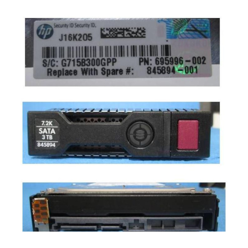 DRV HD 3TB 6G 7.2K 3.5 SATA