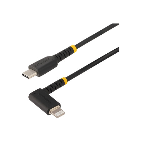 StarTech.com Cable de 2m USB-C a Lightning Acodado - Certificado con M
