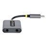 Usb-c Headphone Splitter - USB C To Dual 3.5MM Audio Adapter | APLIUM