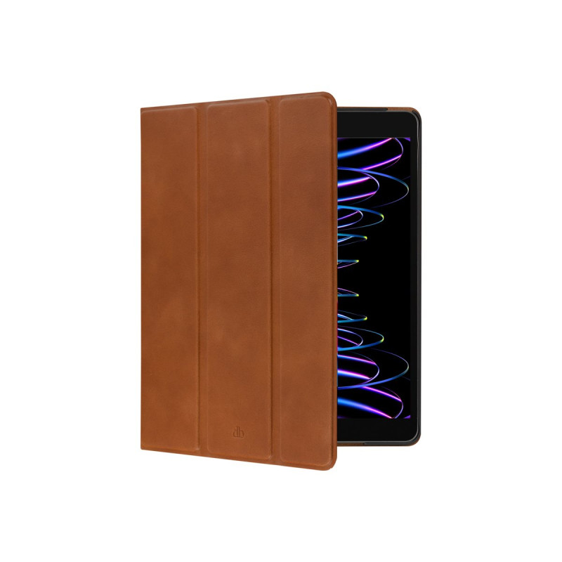 dbramante1928 Risskov - Funda con tapa para tableta - marrón - 10.9" -