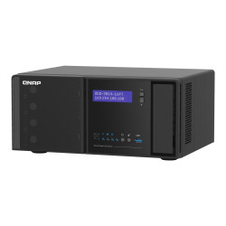 QNAP QGD-3014-16PT - Conmutador - inteligente - 16 x 10/100/1000 (PoE+