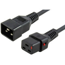 Powercord C19 IEC Lock - C20