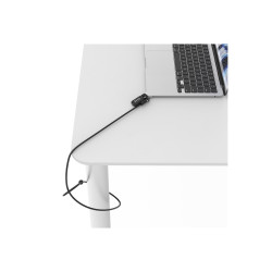 Ledge Lock Adapter MacBook Air 13IN M2-M4 W/ Comb. Lock Silv | APLIUM