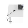 Ledge Lock Adapter MacBook Air 13IN M2-M4 W/ Comb. Lock Silv | APLIUM