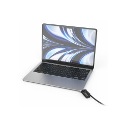 Ledge Lock Adapter MacBook Air 13IN M2-M4 W/ Comb. Lock Silv | APLIUM
