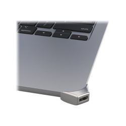 Compulocks Ledge Lock Adapter for MacBook Air 13" M2-M4 Silver - Adapt