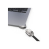 Ledge Lock Adapter For MacBook Air 13IN M2-M4 Keyed Lock Sil | APLIUM