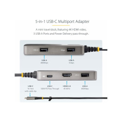 Usb-c Multiport Adapter HDMI 4K - 3-PORT USB Hub Mini Hub | APLIUM