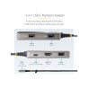 Usb-c Multiport Adapter HDMI 4K - 3-PORT USB Hub Mini Hub | APLIUM