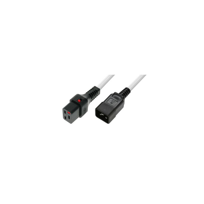 Powercord C19 IEC Lock - C20
