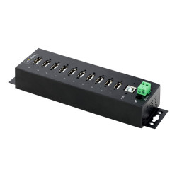 StarTech.com Hub Concentrador USB 2.0 de 10 Puertos - Indust | APLIUM