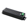 StarTech.com Hub Concentrador USB 2.0 de 10 Puertos - Indust | APLIUM