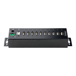 StarTech.com Hub Concentrador USB 2.0 de 10 Puertos - Indust | APLIUM