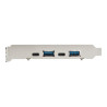 Startech Tarjeta PCIe de 4 Puertos USB - Tarjeta de Expansión PCI Expr