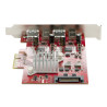 Startech Tarjeta PCIe de 4 Puertos USB - Tarjeta de Expansión PCI Expr