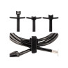 StarTech.com Paquete de 50 Bridas de 15cm de Gancho y Bucle para Cable