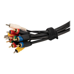 StarTech.com Paquete de 50 Bridas de 15cm de Gancho y Bucle para Cable