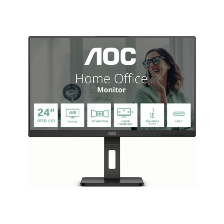 AOC Pro-line 24P3CV - P3 Series - monitor LED - 24" (23.8" visible) -