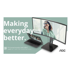 AOC Pro-line CU34P3CV - P3 Series - monitor LED - curvado - | APLIUM