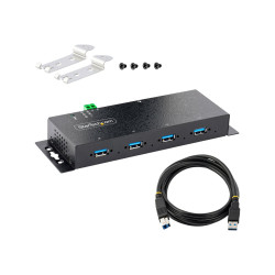 STARTECH 5G4AINDNP-USB-A-HUB - 4-PORT Industrial USB Hub | APLIUM