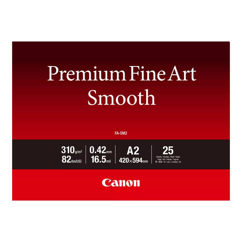 FA-SM2 A2 25 Premium Fineart Smooth A2 25 Sheets | APLIUM