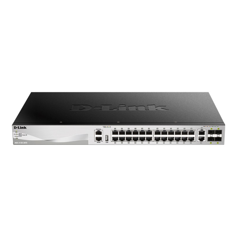 D-Link DGS-3130-30TS/E - 30-PORT Stackable Switch 24X1G | APLIUM