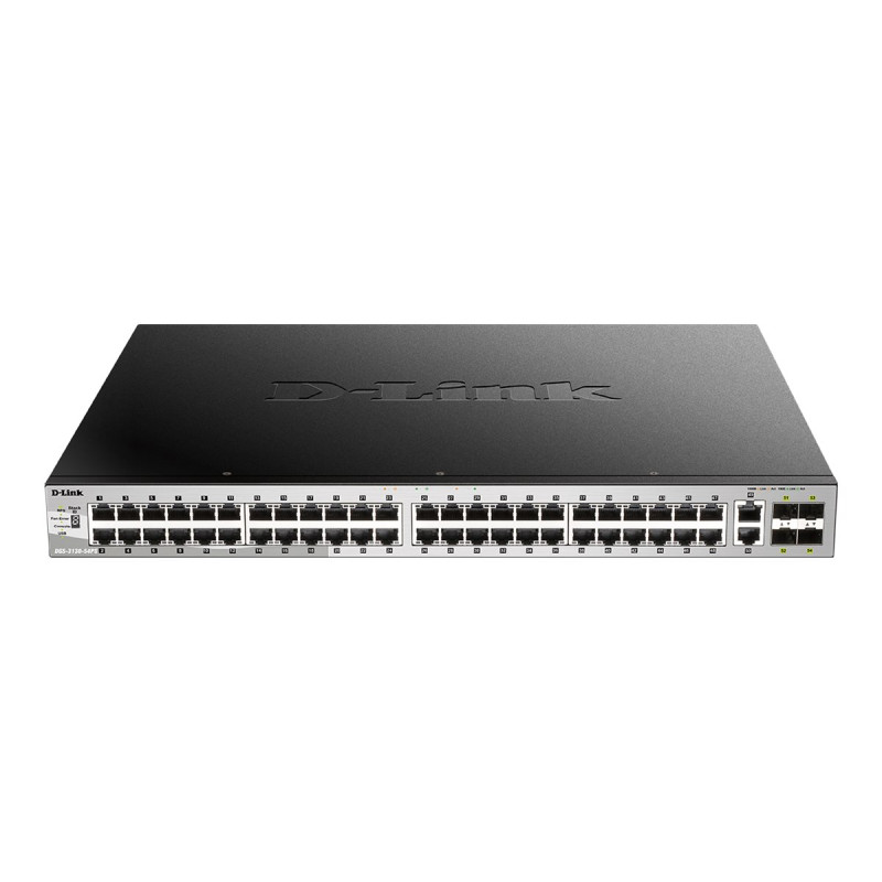 54-PORT PoE Stackable Switch 48X1G 2X10G Cu 4XSFP+ Layer 3 | APLIUM