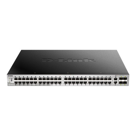 54-PORT PoE Stackable Switch 48X1G 2X10G Cu 4XSFP+ Layer 3 | APLIUM