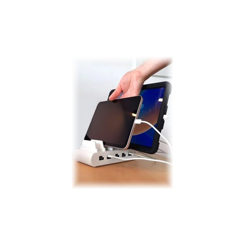 Compulocks 5 Port USB-C and USB-A Charging Dock with EU - Estación de