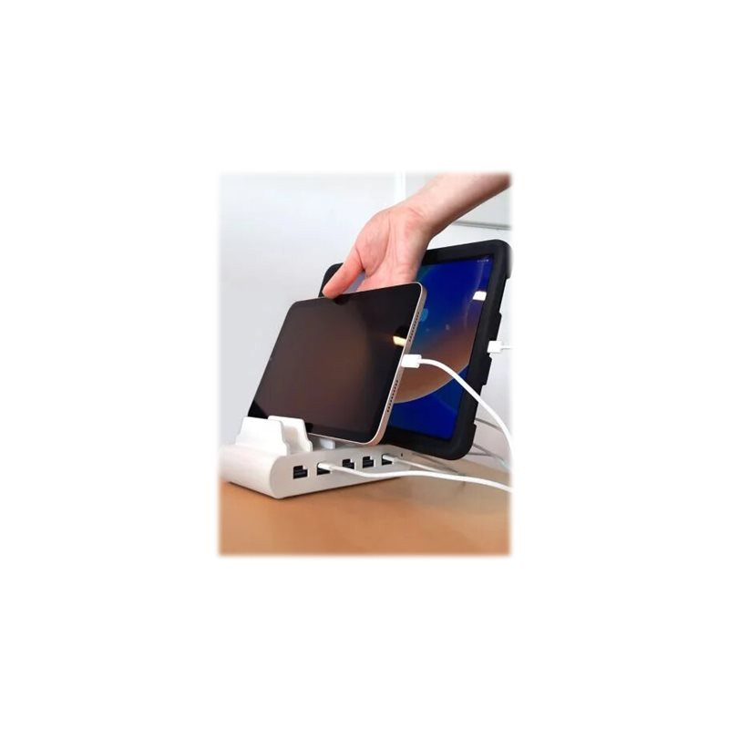Compulocks 5 Port USB-C and USB-A Charging Dock with UK Plug | APLIUM