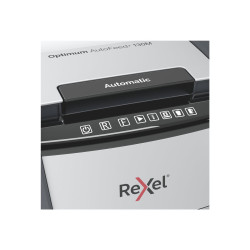 Rexel Optimum AutoFeed+ 130M - Destructora - microcorte - 2 x 15 mm -