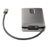 StarTech.com Adaptador Multipuertos USB-C HDMI DP - Hub USB de 3 Puert