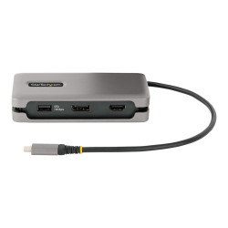 StarTech.com Adaptador Multipuertos USB-C HDMI DP - Hub USB de 3 Puert