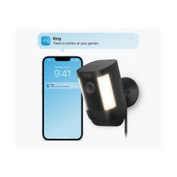 Ring Spotlight Cam Pro Plug-In - Cámara de vigilancia de red - para ex