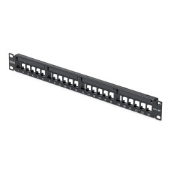 24 Port 1U Blank Keystone Patch Panel