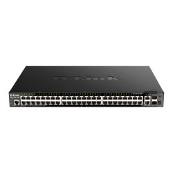 D-Link DGS 1520-52MP - Conmutador - L3 - inteligente - 44 x 10/100/100