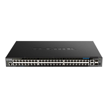 D-Link DGS 1520-52MP - Conmutador - L3 - inteligente - 44 x 10/100/100