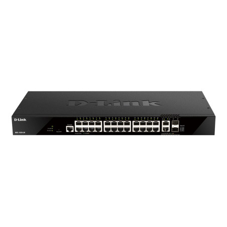 D-Link DGS 1520-28 - Conmutador - L3 - inteligente - 24 x 10/100/1000