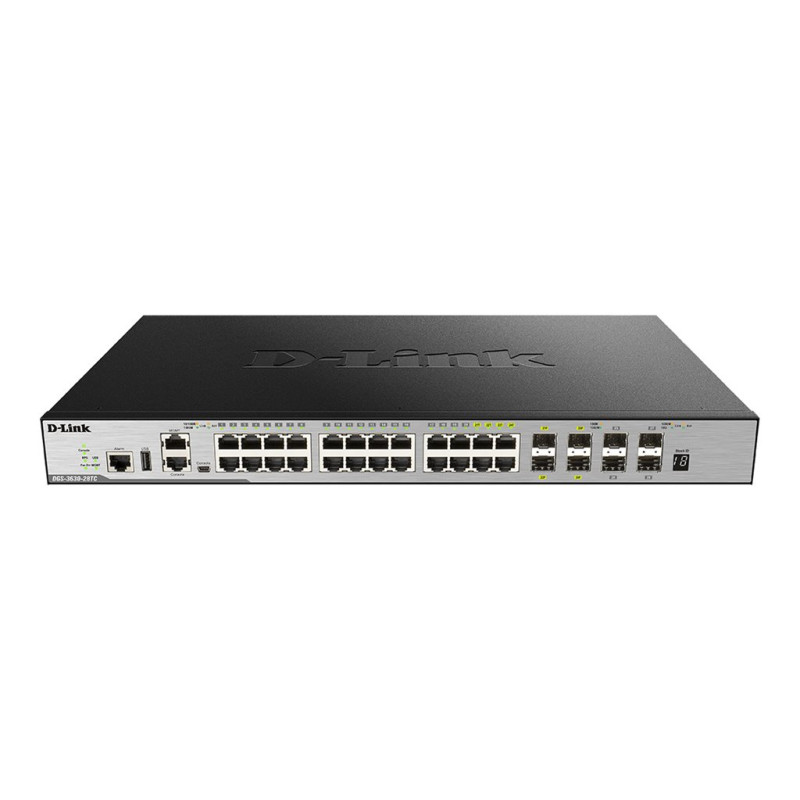 28-P Layer 3 Gigabit Switch Stackable | APLIUM