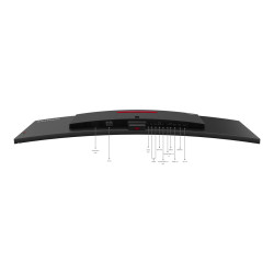 Lenovo ThinkVision P49w-30 - Monitor LED - curvado - 49" - 5120 x 1440