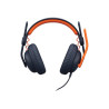 Logitech Zone Learn Over-Ear Wired Headset for Learners, 3.5mm AUX - A