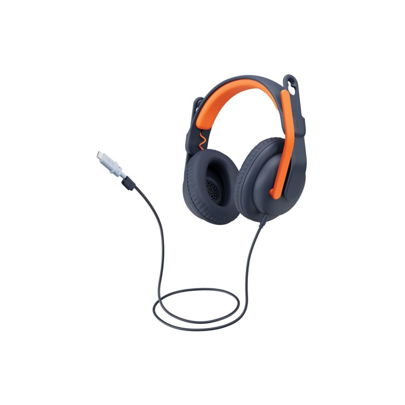 Zone Learn - Classic Blue WW-9006 On Ear Aux | APLIUM
