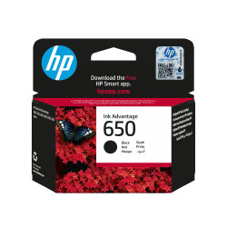 HP 650 Black Ink Cartridge EU
