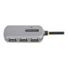 StarTech.com Cable 24m Extensor USB 2.0 de 4 Puertos - Alargador USB -