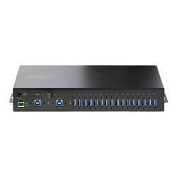 StarTech.com Hub Ladrón USB 3.0 Industrial de 16 Puertos - de Montaje