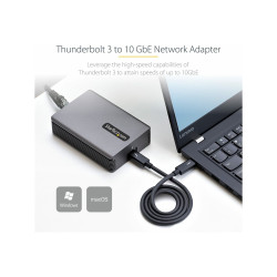 StarTech.com Adaptador de Red Ethernet Thunderbolt 3 - 10Gb | APLIUM