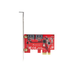 StarTech.com Tarjeta PCIe SATA - Tarjeta PCI Express Controladora de 2