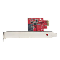 StarTech.com Tarjeta PCIe SATA - Tarjeta PCI Express Controladora de 2