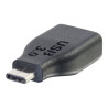 C2G USB C to USB A Adapter - USB C to USB Adapter - 5Gbps - Black - M/